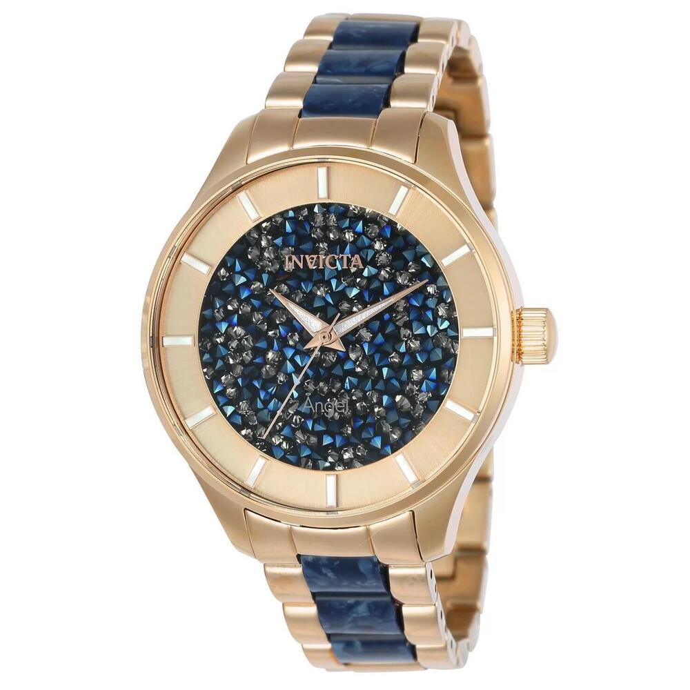 NWT Invicta 24662 Angel | 3-Hand | Blue | Women's Watch